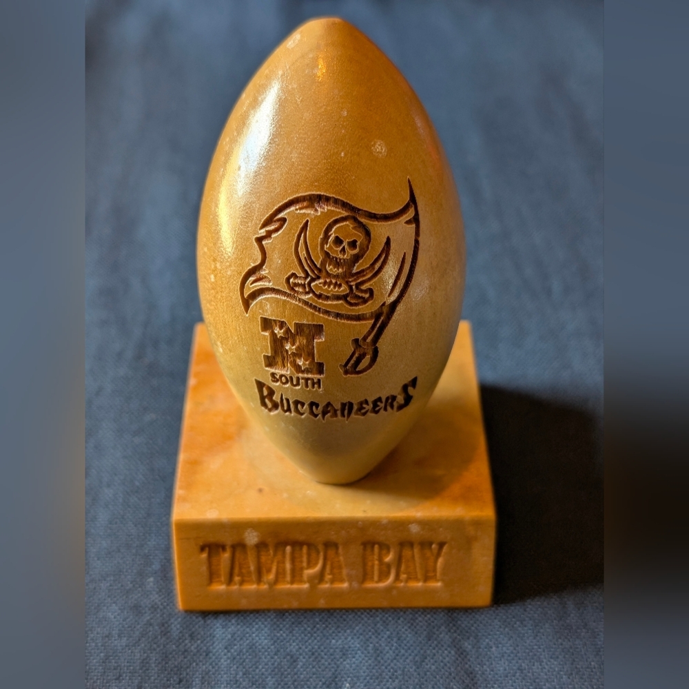 Tampa Bay Buccaneers Wood Football